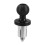 Support à rotule noir pour guidon de moto (1 pièce) 6