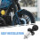 Support à rotule noir pour guidon de moto (1 pièce) 3