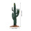 Decorazione con cactus artificiali, finta pianta grassa, 2 pezzi 2