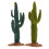 Decorazione con cactus artificiali, finta pianta grassa, 2 pezzi 6