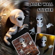Ensemble de décoration murale extraterrestre pour la maison, le bureau ou la salle de classe (3 pièces)