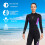 Women's Neoprene Wetsuit 3mm Purple L 4