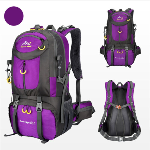 Hiking Backpack Men 50L Lightweight with Rain Cover 1