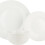 Dinnerware Set White 18-Piece Service for 6 4