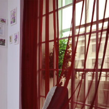 Xoxingysm Tulle Door Curtain Panel Sheer Scarf 1 Pc