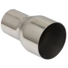 Universal 2.01'' ID to 2.99'' ID Exhaust Pipe Adapter Connector Reducer Stainless Steel
