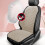 Coussin de siège auto avec support dorsal beige 6