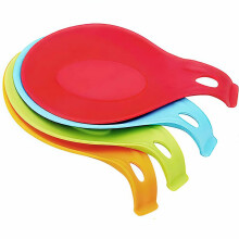 Silicone Spoon Rest Almond-Shaped Heat-Resistant
