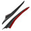 Black Front Spoiler Canards Universal 1 Pair 8