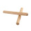 Mini Wooden Rhythm Sticks Drumsticks 2 Pcs Light Brown 4