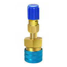 R1234yf to R134a adapter kit with quick couplers for