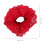 OUNONA rote Spitzen-Haargummis, doppellagig, 6er-Pack 2