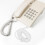 Rallonge téléphonique fixe blanche de 7,6 m (25 pi) 8