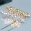 Snowflake Placemat Gold 38 cm 7