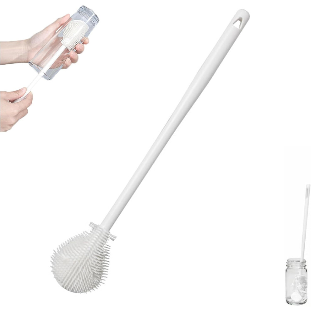 Silicone Bottle Brush with Long Handle 1 Pack