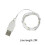 USB-keijuvalot 2M 20LED kuparilankaa 5 kpl 2