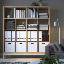ikea 16-Cube Unit With Underframe- 147x164 cm