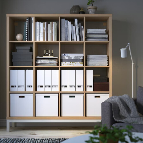 ikea 16-Cube Unit With Underframe- 147x164 cm
