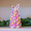Osterhasen-Baumschmuck, Keramik-Osterhasenlampe mit LED 2