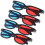 OUNONA 3D Stereoscopic Glasses Plastic 4 pcs 6