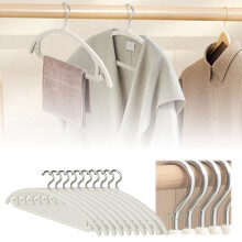 Sweater Hangers Non-Coated 10 Pack