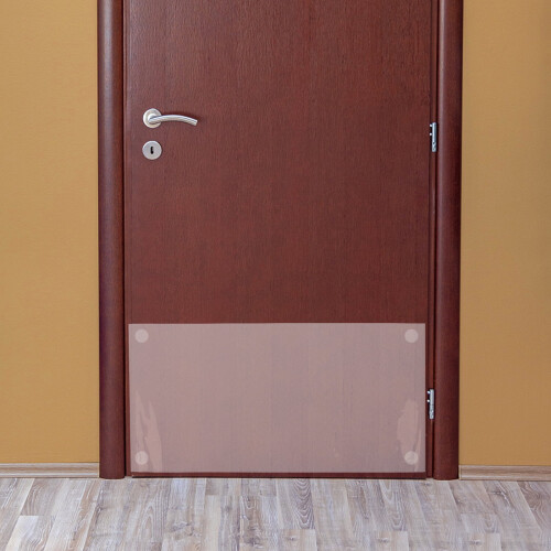 Protetor de arranhões para porta de animais de estimação em TPV, 1 peça, 40 x 91 cm (15,7 x 35,8 polegadas) 2
