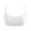 Women's Adjustable Square-Neck Wireless Yoga Bra White S 5