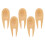 Golf Ball Marker Tool Bamboo 5 Pieces 5