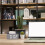 LED Mirror Clock Grey Desktop Set with Stable Base 3
