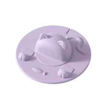 Silicone Tea Bag Holder Lid Purple 1-Pack