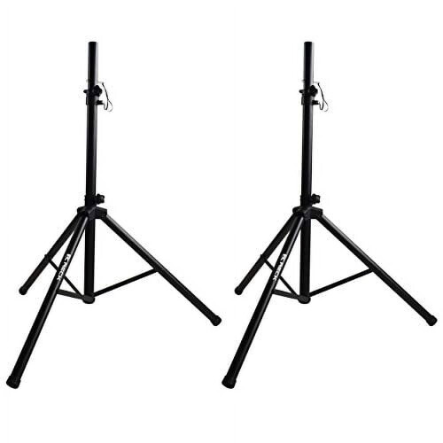 PA DJ Speaker Stands 35mm Insert 4-6ft Adjustable