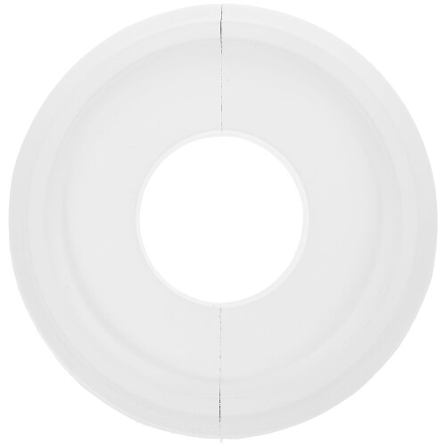 White PU ceiling medallion vintage style 1 piece