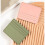 Card Organizer Pouch RFID Blocking Slim Leather Wallet Pink 7