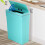 Cubo de basura de cocina con sensor automático, 13 galones, azul 8