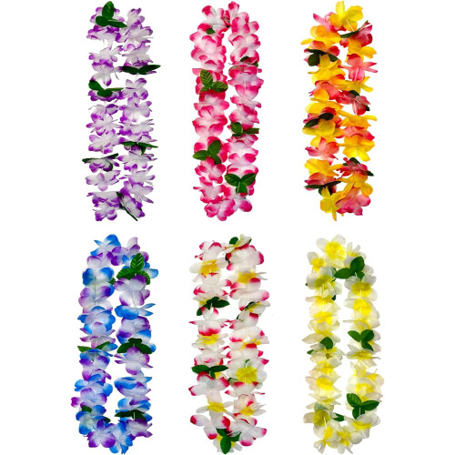 Hawaiian Leis Bulk Pack 6 stycken