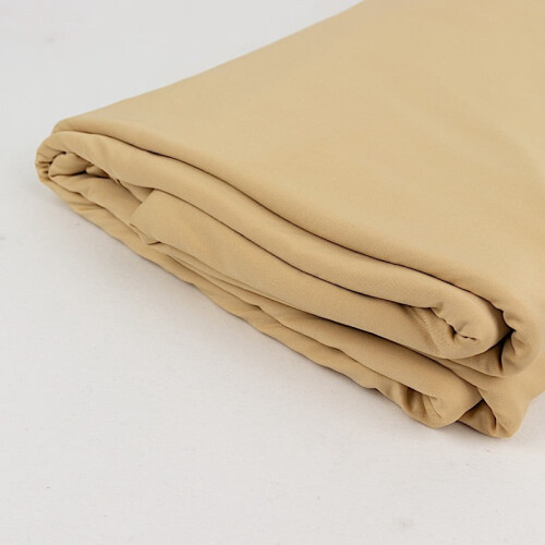 Ύφασμα σαμπάνιας spandex, ελαστικό 4 κατευθύνσεων 60in x 10yd 1