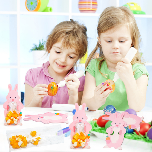 Easter Animal Candy Cards Pink 20 pcs