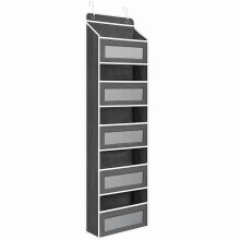 Organisateur suspendu à suspendre à la porte, 5 niveaux, capacité de 20 kg, robuste et anti-basculement – Compatible avec les portes standard