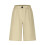 Shorts femininos de algodão e linho com pernas largas, bolsos e elástico. 7