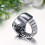Minimalistische Quarz-Ringuhr mit elastischem Armband 5
