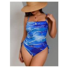 Women's Plus Size One Piece Swimsuit with Tummy Control and