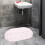 HANXIULIN Bathroom Non-Slip Bathtub Mat PVC 1 Pack 3