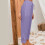 Calça feminina de linho e algodão, pernas largas, cintura alta e elástico. 3