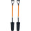 Abflussspaten mit D-Griff und Metallklinge, 48 Zoll, 2er-Pack 1