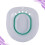 Folding Bidet for Women Portable Sitz Bath White Plastic 1 5