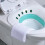 Folding Bidet for Women Portable Sitz Bath White Plastic 1 6