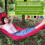 Travel Hammock Nylon Lightweight 450lb Capacity 6