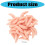 Bread Soft Fishing Lures Artificial Maggots 50 pcs 5
