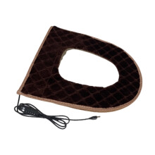 Home Decor USB Powered Heated Seat Cover Fast Warming Flannel Cushion with Adjustable Temperature for Home Use Machine Washable Mat