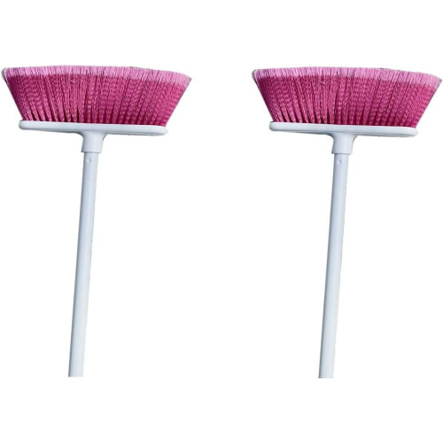 Balai magnétique Soft Sweep rose (lot de 2)